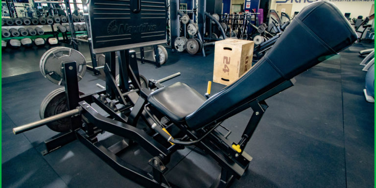 BH LR Leg Press with grn stripe